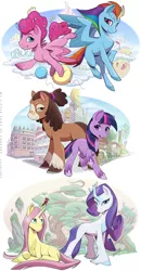 Size: 933x1800 | Tagged: safe, artist:loupgarou, derpibooru import, applejack, fluttershy, pinkie pie, rainbow dash, rarity, twilight sparkle, earth pony, pegasus, pony, unicorn, leak, spoiler:g5, applejack (g5), colored hooves, fluttershy (g5), g5, mane six, mane six (g5), missing cutie mark, pegasus pinkie pie, pinkie pie (g5), race swap, rainbow dash (g5), raised hoof, rarity (g5), redesign, rule 63, twilight sparkle (g5), unicorn fluttershy, unshorn fetlocks