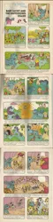 Size: 720x3000 | Tagged: safe, derpibooru import, official, baby lucky, hopscotch, magic star, earth pony, pony, rabbit, comic:my little pony (g1), animal, baby lucky and the daffodown dillies, cave, comic, daffodil, daffodown dillies, flower sorceror, footprints, g1, gold, hat, hat pop, hole, hopscotch (game), magic, magnet, magnets how do they work, official comic, stealing, transformation, troll, trolley, trolls, weed trolls, wish, wish magic