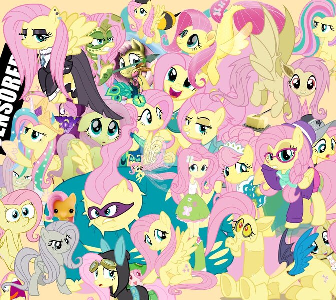 Size: 1024x915 | Tagged: safe, artist:tsitra360, derpibooru import, discord, fluttershy, saddle rager, oc, oc:vanna melon, bat pony, seapony (g4), .mov, bats!, discordant harmony, equestria girls, magic duel, make new friends but keep discord, the cutie re-mark, alternate hairstyle, alternate timeline, animal costume, bat ponified, bee costume, bunny costume, butter, celena butterfly, chicashy, chrysalis resistance timeline, clothes, costume, discorded, evil fluttershy, five nights at freddy's, flutterbat, flutterbitch, flutterbutter, flutterchica, fluttergoth, food, funko pop!, hipstershy, jumbled mess, modelshy, movie, multeity, pony.mov, power ponies, princess fluttershy, race swap, rainbow power, seaponified, seapony fluttershy, severeshy, so much flutter, species swap, star vs the forces of evil, vanna melon, vannamelon