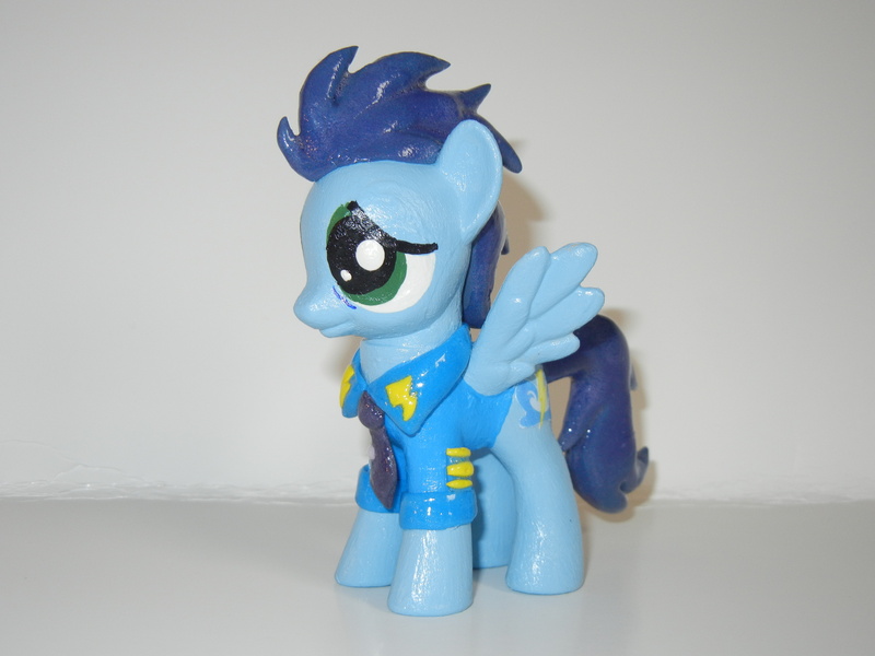 Size: 4000x3000 | Tagged: safe, artist:silverband7, derpibooru import, soarin', pony, clothes, custom, irl, photo, solo, toy, uniform, wonderbolts dress uniform