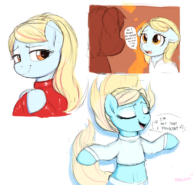 Size: 3177x3000 | Tagged: safe, artist:moozua, derpibooru import, britneigh spears, ponified, pony, belly button, britney spears, drttnch, oops!...i did it again, ponified celebrity, song reference