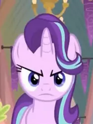 Size: 720x958 | Tagged: safe, derpibooru import, screencap, starlight glimmer, pony, unicorn, a matter of principals, :c, >:c, angry, cropped, cute, female, frown, glimmerbetes, madorable, mare, solo, solo focus