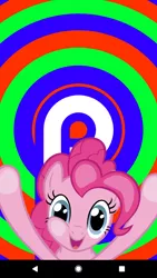Size: 1440x2560 | Tagged: android (os), artist:brony eddie, derpibooru import, easter, food, holiday, pie, pinkie pie, safe