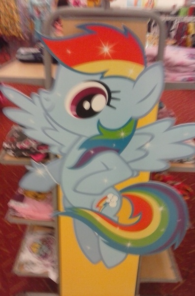 Size: 1350x2048 | Tagged: clothes section, derpibooru import, display, irl, photo, rainbow dash, safe, target (store)