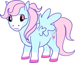 Size: 648x548 | Tagged: safe, artist:conphettey, derpibooru import, wind whistler, pegasus, pony, my little pony 'n friends, blaze (coat marking), colored hooves, female, g1, mare, simple background, socks (coat marking), solo, transparent background