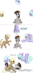 Size: 1000x2224 | Tagged: safe, artist:marikaefer, artist:sintakhra, derpibooru import, cloudchaser, flitter, mjölna, oc, oc:fuselight, pony, male, stallion