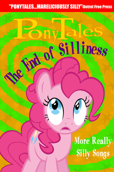 Size: 800x1200 | Tagged: artist needed, safe, derpibooru import, edit, pinkie pie, earth pony, pony, series:pony tales, the end of silliness?, veggietales