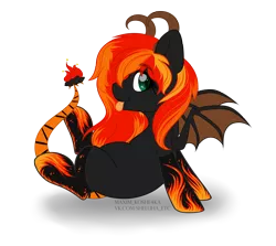 Size: 4584x4091 | Tagged: safe, artist:hellishprogrammer, derpibooru import, oc, oc:hellfire (ice1517), unofficial characters only, alicorn, bat pony, bat pony alicorn, demon, demon pony, original species, pony, absurd resolution, alicorn oc, bat pony oc, bat wings, clothes, commission, cute, female, horn, horns, mare, ocbetes, silly, simple background, socks, solo, tongue out, transparent background, wings, ych result