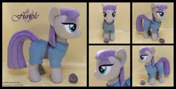 Size: 5900x3000 | Tagged: safe, artist:furiole, derpibooru import, boulder (pet), maud pie, pony, irl, photo, plushie