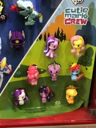 Size: 1536x2048 | Tagged: applejack, clash of hasbro's titans, cutie mark crew, derpibooru import, fluttershy, happy meal, mcdonald's, mcdonald's happy meal toys, pinkie pie, rainbow dash, rarity, safe, spike, starlight glimmer, toy, twilight sparkle, united states