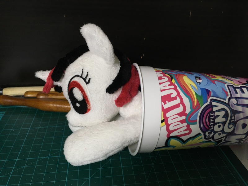 Size: 4032x3024 | Tagged: beanie (plushie), cute, derpibooru import, fallout equestria, fallout equestria: project horizons, fanfic art, irl, oc, oc:blackjack, photo, plushie, safe