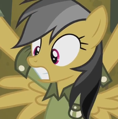 Size: 392x397 | Tagged: close-up, cropped, daring do, daring don't, derpibooru import, female, mare, safe, screencap, season 4, worried