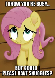 Size: 424x600 | Tagged: safe, artist:phucknuckl, derpibooru import, edit, fluttershy, pegasus, pony, my little pony: the movie, adorable face, bronybait, caption, cute, female, frown, hug, hugs?, i'm the friend you need, image macro, looking at you, looking up, mare, meme, pawing the ground, shy, shyabetes, snuggles?, solo, text, vector