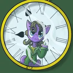 Size: 1000x1000 | Tagged: safe, artist:sixes&sevens, derpibooru import, doctor whooves, time turner, pony, ascot, clock, doctor who, eighth doctor, inktober, inktober 2018, paul mcgann, pocket watch