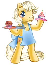 Size: 643x851 | Tagged: artist:conphettey, derpibooru import, g3, i can't believe it's not hasbro studios, oc, oc:buttercreme, safe, simple background, solo, transparent background, unofficial characters only