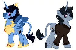 Size: 3504x2344 | Tagged: safe, artist:piñita, derpibooru import, oc, oc:spitzer, unofficial characters only, alicorn, pony, unicorn, raba-pony, vector