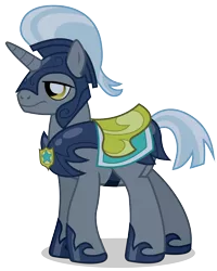 Size: 4000x5000 | Tagged: safe, artist:90sigma, derpibooru import, pony, unicorn, it's about time, .ai available, absurd resolution, armor, helmet, male, night guard, simple background, solo, stallion, transparent background, vector