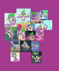 Size: 651x779 | Tagged: safe, artist:spike fancy, derpibooru import, humdrum, rarity, spike, spike the regular dog, dog, dragon, fish, puffer fish, equestria girls, equestria girls (movie), father knows beast, friendship is magic, horse play, legend of everfree, molt down, movie magic, my little pony: the movie, season 1, season 2, season 6, season 8, secret of my excess, spoiler:eqg specials, spoiler:s08, adult, adult spike, air bubble, angry, baby, baby dragon, bathroom, bloodstone scepter, bubble, camp everfree logo, cap, chair, claws, clothes, collage, collar, costume, cute, director, director spike, dragon lands, dragon lord spike, fangs, feather, flying, green eyes, hat, holding, laughing, male, mirror, mlp fim's eighth anniversary, molting, older, older spike, paws, power ponies, scroll, shoes, simple background, smiling, species swap, spikabetes, spike the dog, spike the pufferfish, spikezilla, spread wings, staff, superhero, tail, teeth, toothpaste, towel, twilight's castle, wall of tags, winged spike, wings, yelling