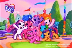 Size: 720x480 | Tagged: safe, derpibooru import, cheerilee, cheerilee (g3), pinkie pie, pinkie pie (g3), rainbow dash, rainbow dash (g3), scootaloo, scootaloo (g3), starsong, sweetie belle, sweetie belle (g3), toola roola, beta, cheeribetes, core seven, cute, cutealoo, dashabetes, diapinkes, diasweetes, g3, roolabetes, starsawwwng, testing for purpose only