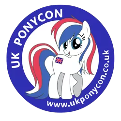 Size: 8000x8000 | Tagged: safe, artist:borgz pony, derpibooru import, oc, oc:britannia (uk ponycon), unofficial characters only, earth pony, pony, absurd resolution, convention, female, logo, mare, mascot, simple background, solo, transparent background, uk ponycon, united kingdom
