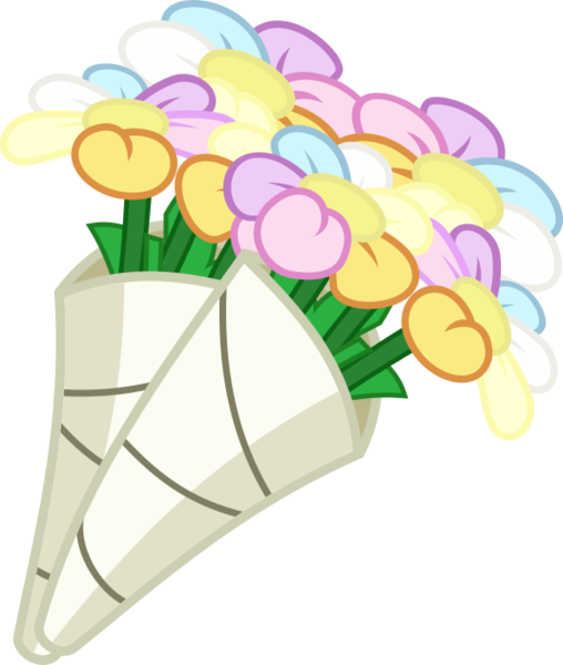 Size: 580x685 | Tagged: artist:jeatz-axl, bouquet, derpibooru import, flower, no pony, object, resource, safe, simple background, transparent background, twilight's kingdom, vector