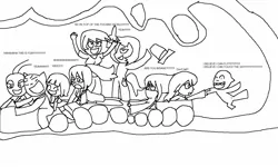 Size: 1540x924 | Tagged: barely pony related, derpibooru import, oc, oc:anonymous, oc:anonymous' nephew, oc:anonymous' niece, oc:anonymous' teenage niece, oc:anonymous v2, oc:flipoff, rollercoaster, safe, vulgar