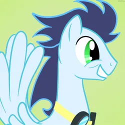 Size: 600x600 | Tagged: artist:hudoyjnik, derpibooru import, safe, soarin'