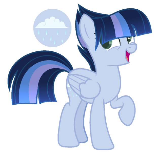 Size: 976x944 | Tagged: safe, artist:shining-omega, derpibooru import, oc, oc:rainy cloud, pegasus, pony, female, mare, offspring, parent:soarin', parent:twilight sparkle, parents:soarlight, simple background, solo, transparent background