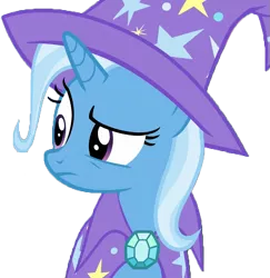 Size: 699x720 | Tagged: safe, artist:kayman13, derpibooru import, trixie, pony, background removed, cape, clothes, hat, simple background, solo, transparent background, trixie's cape, trixie's hat