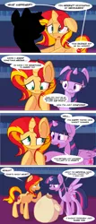 Size: 800x1869 | Tagged: safe, artist:sunsetshimmerreallyhatesyou, derpibooru import, sunset shimmer, twilight sparkle, twilight sparkle (alicorn), alicorn, pony, comic, tumblr