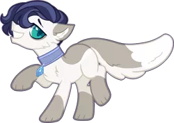 Size: 1510x1071 | Tagged: artist:s1nb0y, base used, derpibooru import, hybrid, interspecies offspring, male, oc, oc:pécheur, offspring, parent:capper, parent:rarity, parents:capperity, safe, simple background, solo, transparent background