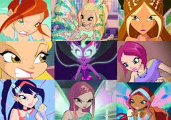 Size: 716x500 | Tagged: safe, derpibooru import, edit, editor:earwaxkid, screencap, sci-twi, twilight sparkle, fairy, equestria girls, friendship games, aisha, believix, bloom (winx club), crossover, daphne (winx club), enchantix, fairies, fairies are magic, fairy wings, flora (winx club), glowing eyes, hasbro, hasbro studios, layla, lovix, midnight sparkle, musa, rainbow s.r.l, roxy (winx club), sirenix, stella (winx club), tecna, wings, winx, winx club