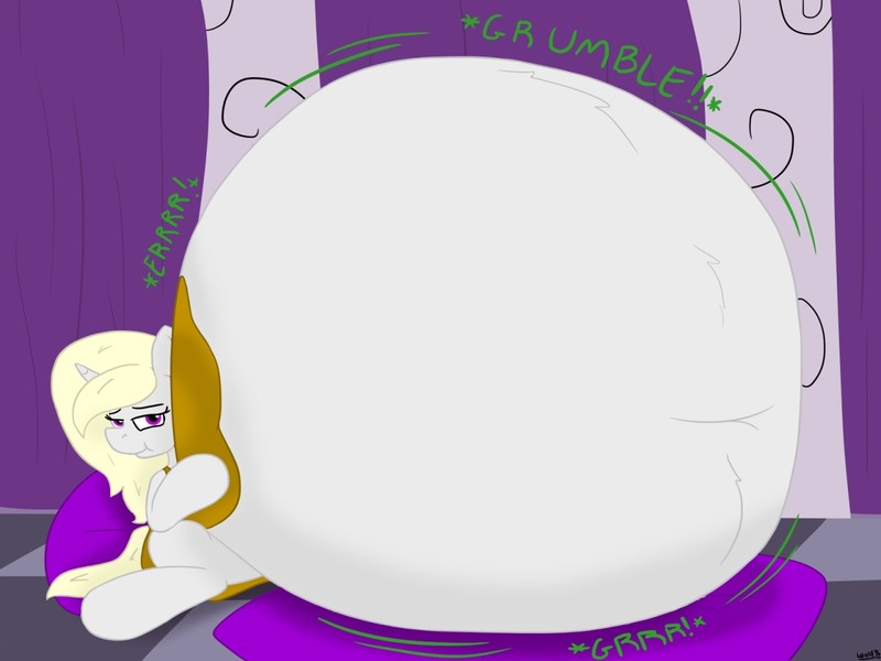 Size: 1280x960 | Tagged: artist:theimmortalwolf, belly, big belly, derpibooru import, female, huge belly, impossibly large belly, oc, oc:bon appe'tit, solo, solo female, stuffed, suggestive, unofficial characters only