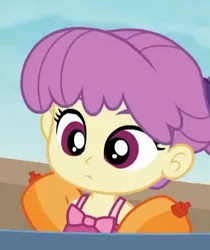 Size: 438x521 | Tagged: safe, derpibooru import, screencap, water lily (equestria girls), equestria girls, equestria girls series, x marks the spot, child, cropped, cute, female, solo