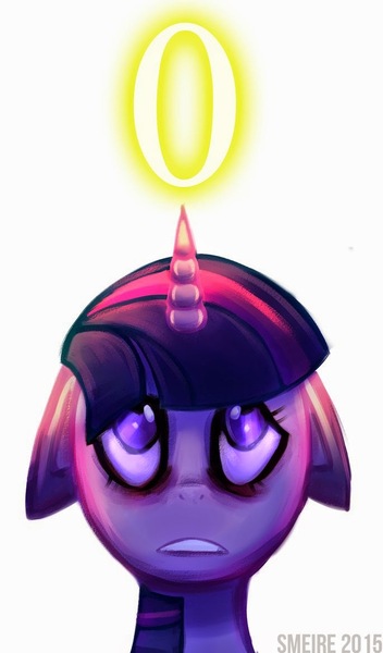 Size: 685x1167 | Tagged: safe, artist:blastersky, derpibooru import, twilight sparkle, pony, unicorn, 0, female, floppy ears, mare, sad, simple background, solo, the numbers don't lie, white background