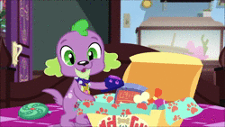 Size: 1280x720 | Tagged: safe, derpibooru import, edit, edited screencap, screencap, spike, spike the regular dog, dog, equestria girls, equestria girls series, reboxing with spike!, the other side, spoiler:eqg series (season 2), animated, clothes, cute, fabulous fido's faberge flying disk, le lenny face, lenny, puppy, shoes, slippers, sound, spikabetes, spike's dog collar, stupid sexy spike, webm