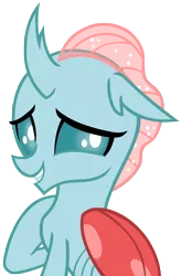 Size: 3928x5991 | Tagged: absurd resolution, artist:andoanimalia, changedling, changeling, cute, derpibooru import, diaocelles, embarrassed, female, ocellus, safe, simple background, smiling, solo, the hearth's warming club, transparent background, vector