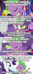 Size: 600x1348 | Tagged: safe, derpibooru import, edit, edited screencap, screencap, rarity, spike, twilight sparkle, twilight sparkle (alicorn), alicorn, best gift ever, caption, coco (disney movie), female, image macro, male, meme, shipping, sparity, straight, text