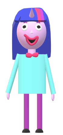 Size: 208x441 | Tagged: safe, artist:logan jones, derpibooru import, twilight sparkle, human, equestria girls, baldi's basics in education and learning, horn, horned humanization, humanized, jesus christ how horrifying, nightmare fuel, paint 3d, simple background, style emulation, stylistic suck, transparent background, what has science done
