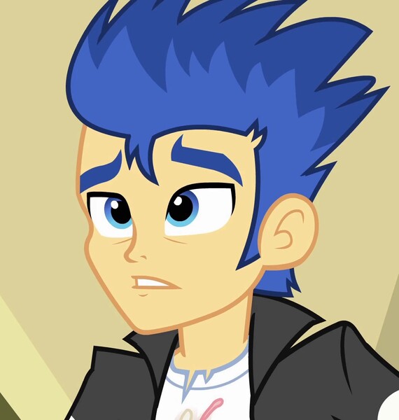 Size: 1026x1080 | Tagged: safe, derpibooru import, screencap, flash sentry, equestria girls, equestria girls (movie), clothes, cropped, jacket, male, shocked, solo