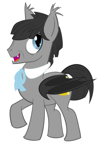 Size: 1280x1800 | Tagged: safe, artist:sixes&sevens, derpibooru import, ponified, bat pony, pony, doctor who, male, necktie, second doctor, simple background, transparent background