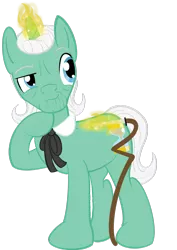 Size: 1280x1805 | Tagged: safe, artist:sixes&sevens, derpibooru import, doctor whooves, time turner, pony, unicorn, cane, doctor who, first doctor, magic, male, necktie, simple background, solo, transparent background