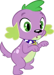 Size: 2812x3957 | Tagged: safe, artist:red4567, derpibooru import, spike, spike the regular dog, dog, equestria girls, equestria girls series, reboxing with spike!, spoiler:eqg series (season 2), simple background, solo, transparent background, vector