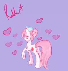 Size: 4174x4329 | Tagged: safe, artist:elizaisepic, derpibooru import, nurse redheart, earth pony, pony, absurd resolution, heart, holiday, nurse, pink, sketchy, solo, valentine's day