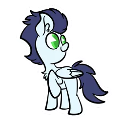 Size: 1024x1024 | Tagged: safe, artist:amethystcutey, derpibooru import, soarin', pony, simple background, solo, transparent background