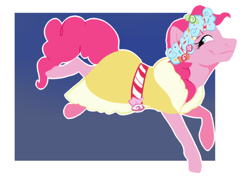 Size: 1280x914 | Tagged: safe, artist:niftykirin, derpibooru import, pinkie pie, spirit of hearth's warming presents, earth pony, pony, a hearth's warming tail, clothes, cute, diapinkes, female, solo