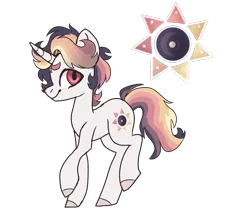 Size: 1040x872 | Tagged: safe, artist:spectrumnightyt, derpibooru import, oc, oc:sunlight ray, unofficial characters only, pony, unicorn, male, offspring, offspring's offspring, parent:oc:celestial moon, parent:oc:shining ray, parents:oc x oc, simple background, solo, stallion, transparent background