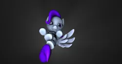 Size: 4096x2160 | Tagged: safe, artist:awgear, derpibooru import, oc, oc:morning glory (project horizons), pegasus, pony, fallout equestria, fallout equestria: project horizons, 3d, crying, falling, fallout, fanfic art, looking at you, one wing out, purple eyes, purple mane, purple tail, reaching out, simple background, smiling, source filmmaker, teary eyes, wallpaper, wings