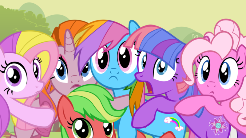 Size: 900x506 | Tagged: applejack (g3), derpibooru import, fluttershy (g3), g3, g3 to g4, generation leap, pinkie pie (g3), rainbow dash (g3), rarity (g3), recolor, safe, twilight twinkle