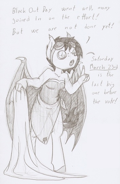 Size: 1078x1654 | Tagged: safe, artist:ravenpuff, deleted from derpibooru, derpibooru import, oc, oc:puffy, anthro, bat pony, article 13, politics, #saveyourinternet